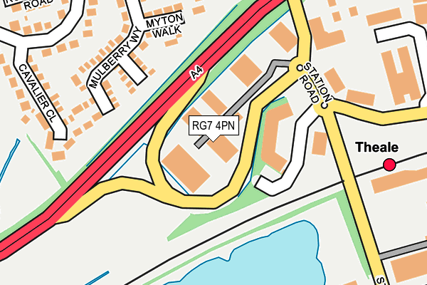 RG7 4PN map - OS OpenMap – Local (Ordnance Survey) RG7 4PN map - OS OpenMap – Local (Ordnance Survey)