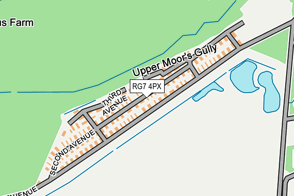 RG7 4PX map - OS OpenMap – Local (Ordnance Survey) RG7 4PX map - OS OpenMap – Local (Ordnance Survey)