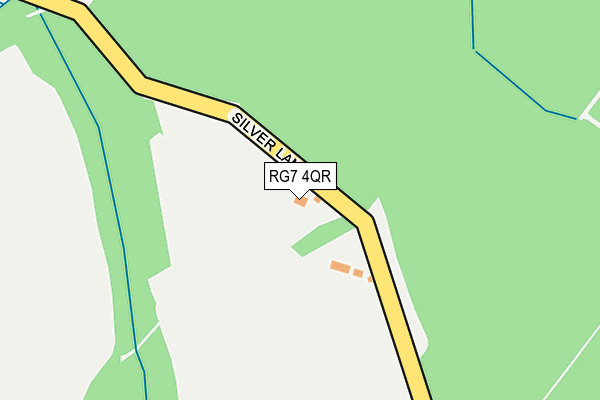 RG7 4QR map - OS OpenMap – Local (Ordnance Survey) RG7 4QR map - OS OpenMap – Local (Ordnance Survey)