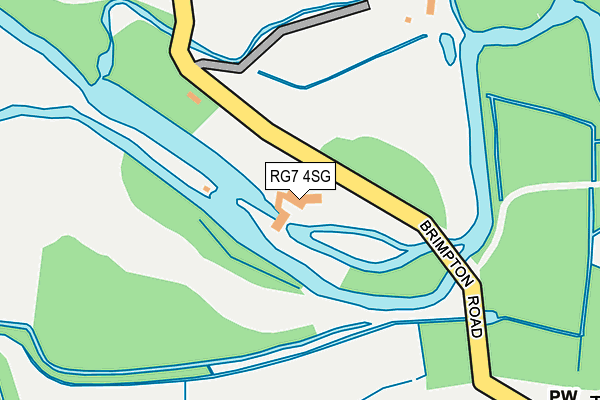 RG7 4SG map - OS OpenMap – Local (Ordnance Survey) RG7 4SG map - OS OpenMap – Local (Ordnance Survey)