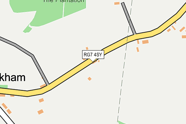 RG7 4SY map - OS OpenMap – Local (Ordnance Survey) RG7 4SY map - OS OpenMap – Local (Ordnance Survey)