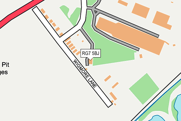 RG7 5BJ map - OS OpenMap – Local (Ordnance Survey) RG7 5BJ map - OS OpenMap – Local (Ordnance Survey)