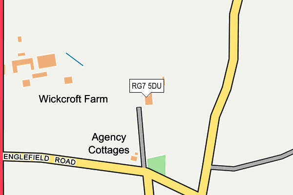 RG7 5DU map - OS OpenMap – Local (Ordnance Survey) RG7 5DU map - OS OpenMap – Local (Ordnance Survey)