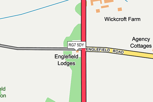 RG7 5DY map - OS OpenMap – Local (Ordnance Survey) RG7 5DY map - OS OpenMap – Local (Ordnance Survey)