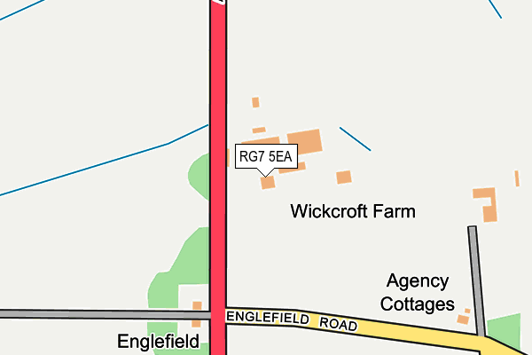 RG7 5EA map - OS OpenMap – Local (Ordnance Survey) RG7 5EA map - OS OpenMap – Local (Ordnance Survey)