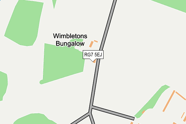 RG7 5EJ map - OS OpenMap – Local (Ordnance Survey) RG7 5EJ map - OS OpenMap – Local (Ordnance Survey)