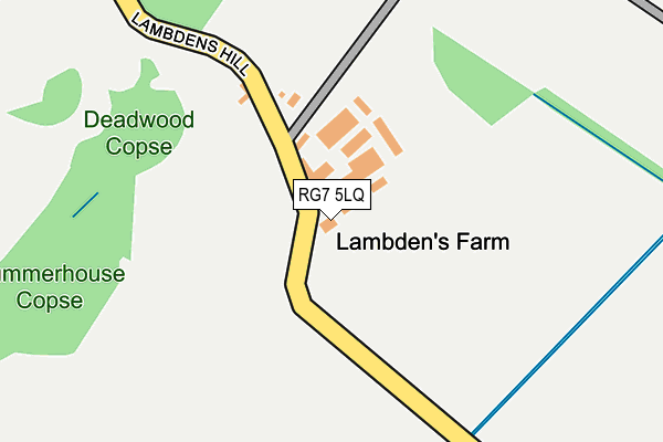 RG7 5LQ map - OS OpenMap – Local (Ordnance Survey) RG7 5LQ map - OS OpenMap – Local (Ordnance Survey)