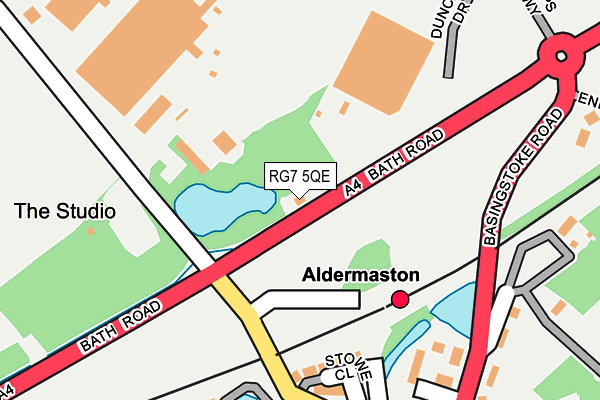 RG7 5QE map - OS OpenMap – Local (Ordnance Survey) RG7 5QE map - OS OpenMap – Local (Ordnance Survey)