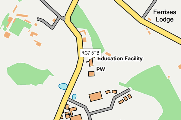 RG7 5TB map - OS OpenMap – Local (Ordnance Survey) RG7 5TB map - OS OpenMap – Local (Ordnance Survey)