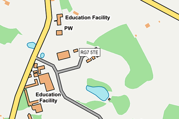 RG7 5TE map - OS OpenMap – Local (Ordnance Survey) RG7 5TE map - OS OpenMap – Local (Ordnance Survey)