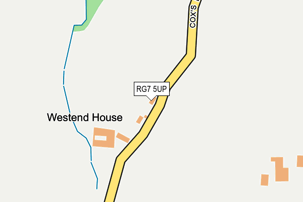RG7 5UP map - OS OpenMap – Local (Ordnance Survey) RG7 5UP map - OS OpenMap – Local (Ordnance Survey)