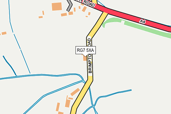 RG7 5XA map - OS OpenMap – Local (Ordnance Survey) RG7 5XA map - OS OpenMap – Local (Ordnance Survey)