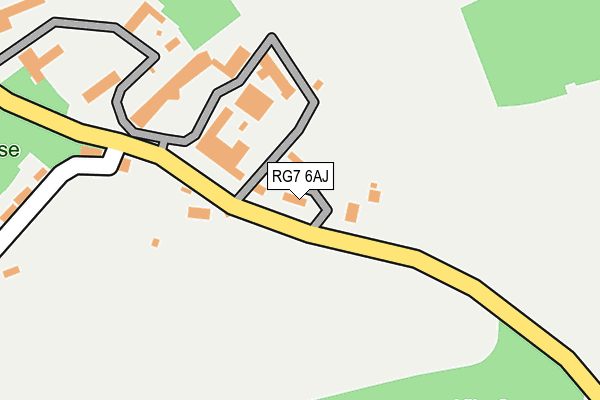RG7 6AJ map - OS OpenMap – Local (Ordnance Survey) RG7 6AJ map - OS OpenMap – Local (Ordnance Survey)