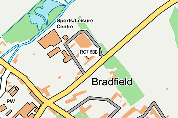 RG7 6BB map - OS OpenMap – Local (Ordnance Survey) RG7 6BB map - OS OpenMap – Local (Ordnance Survey)