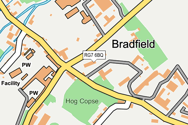 RG7 6BQ map - OS OpenMap – Local (Ordnance Survey) RG7 6BQ map - OS OpenMap – Local (Ordnance Survey)