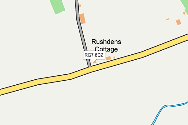 RG7 6DZ map - OS OpenMap – Local (Ordnance Survey) RG7 6DZ map - OS OpenMap – Local (Ordnance Survey)