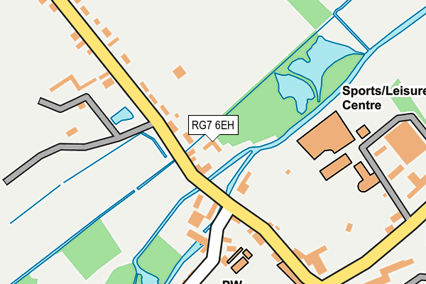 RG7 6EH map - OS OpenMap – Local (Ordnance Survey) RG7 6EH map - OS OpenMap – Local (Ordnance Survey)