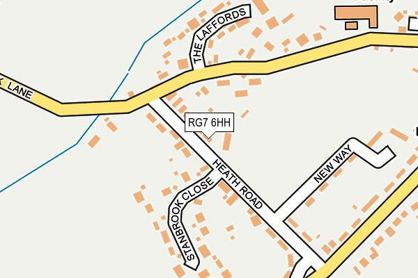 RG7 6HH map - OS OpenMap – Local (Ordnance Survey) RG7 6HH map - OS OpenMap – Local (Ordnance Survey)