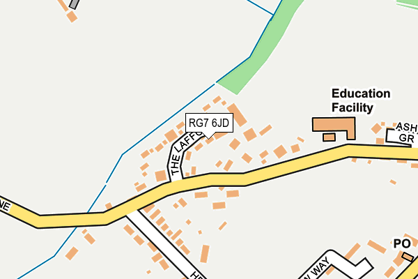 RG7 6JD map - OS OpenMap – Local (Ordnance Survey) RG7 6JD map - OS OpenMap – Local (Ordnance Survey)