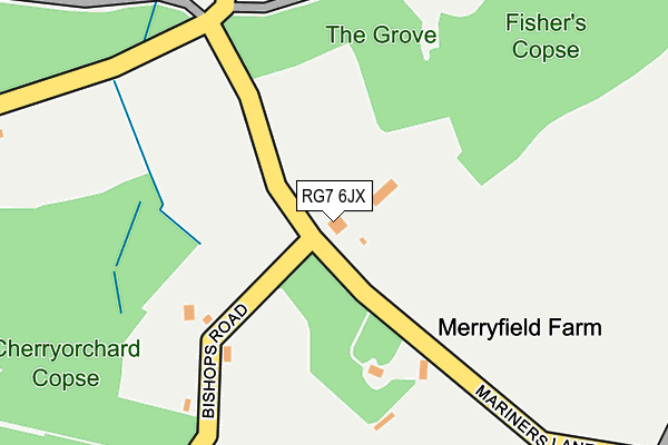 RG7 6JX map - OS OpenMap – Local (Ordnance Survey) RG7 6JX map - OS OpenMap – Local (Ordnance Survey)