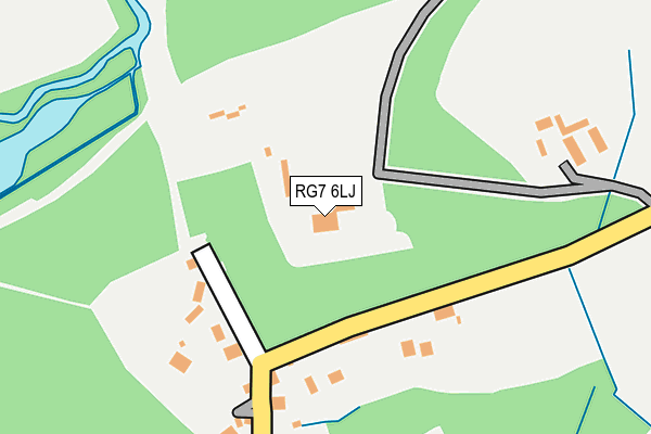RG7 6LJ map - OS OpenMap – Local (Ordnance Survey) RG7 6LJ map - OS OpenMap – Local (Ordnance Survey)