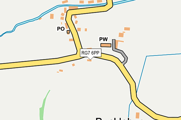 RG7 6PP map - OS OpenMap – Local (Ordnance Survey) RG7 6PP map - OS OpenMap – Local (Ordnance Survey)