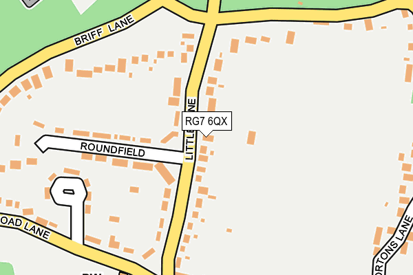RG7 6QX map - OS OpenMap – Local (Ordnance Survey) RG7 6QX map - OS OpenMap – Local (Ordnance Survey)