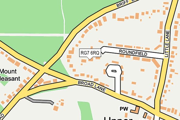 RG7 6RQ map - OS OpenMap – Local (Ordnance Survey) RG7 6RQ map - OS OpenMap – Local (Ordnance Survey)