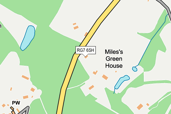 RG7 6SH map - OS OpenMap – Local (Ordnance Survey) RG7 6SH map - OS OpenMap – Local (Ordnance Survey)