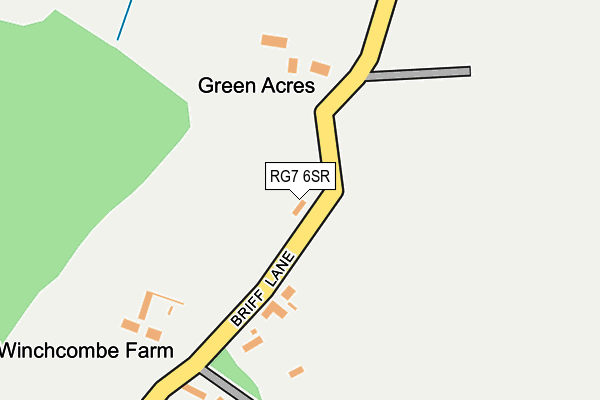RG7 6SR map - OS OpenMap – Local (Ordnance Survey) RG7 6SR map - OS OpenMap – Local (Ordnance Survey)