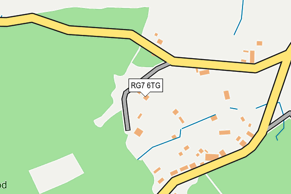 RG7 6TG map - OS OpenMap – Local (Ordnance Survey) RG7 6TG map - OS OpenMap – Local (Ordnance Survey)