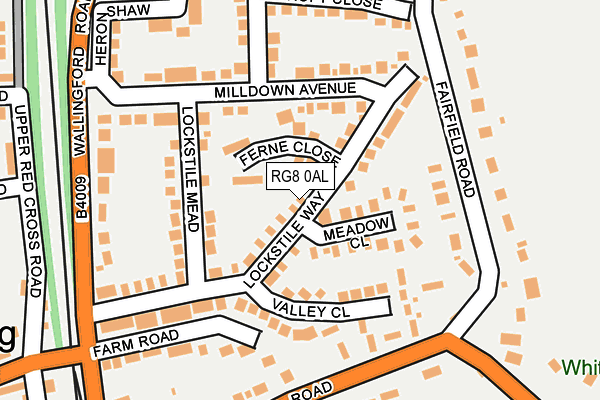 RG8 0AL map - OS OpenMap – Local (Ordnance Survey) RG8 0AL map - OS OpenMap – Local (Ordnance Survey)