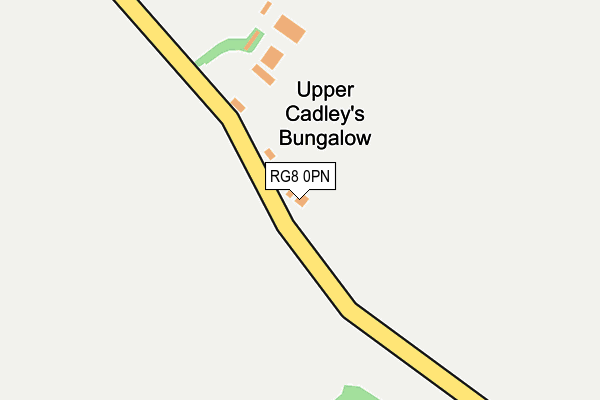 RG8 0PN map - OS OpenMap – Local (Ordnance Survey)