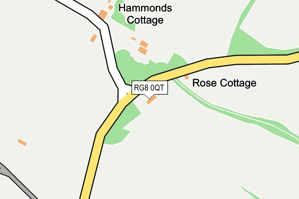RG8 0QT map - OS OpenMap – Local (Ordnance Survey) RG8 0QT map - OS OpenMap – Local (Ordnance Survey)