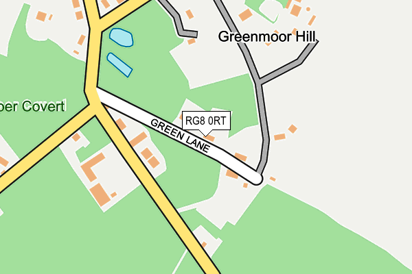 RG8 0RT map - OS OpenMap – Local (Ordnance Survey) RG8 0RT map - OS OpenMap – Local (Ordnance Survey)