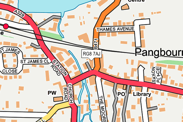 RG8 7AJ map - OS OpenMap – Local (Ordnance Survey) RG8 7AJ map - OS OpenMap – Local (Ordnance Survey)