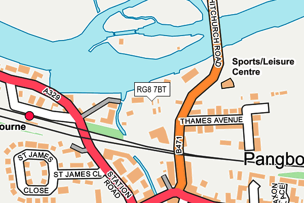 RG8 7BT map - OS OpenMap – Local (Ordnance Survey) RG8 7BT map - OS OpenMap – Local (Ordnance Survey)