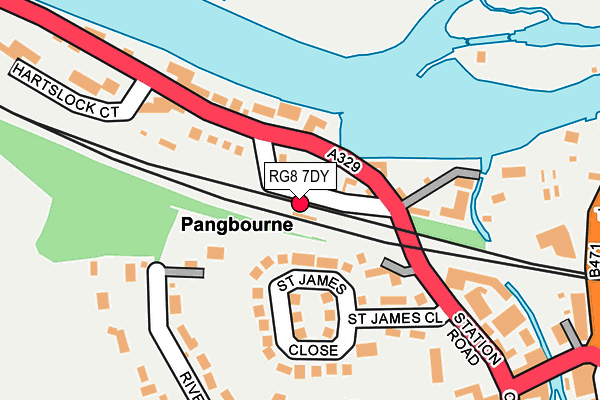 RG8 7DY map - OS OpenMap – Local (Ordnance Survey) RG8 7DY map - OS OpenMap – Local (Ordnance Survey)