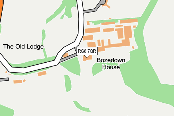 RG8 7QR map - OS OpenMap – Local (Ordnance Survey) RG8 7QR map - OS OpenMap – Local (Ordnance Survey)