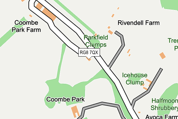 RG8 7QX map - OS OpenMap – Local (Ordnance Survey) RG8 7QX map - OS OpenMap – Local (Ordnance Survey)
