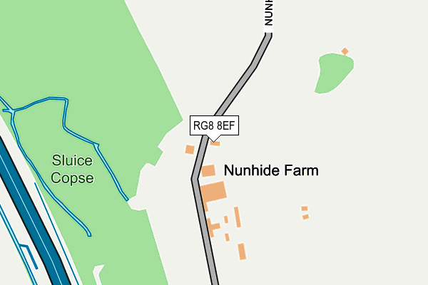 RG8 8EF map - OS OpenMap – Local (Ordnance Survey) RG8 8EF map - OS OpenMap – Local (Ordnance Survey)