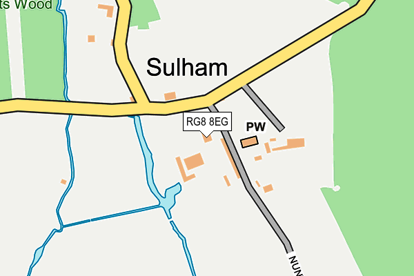 RG8 8EG map - OS OpenMap – Local (Ordnance Survey) RG8 8EG map - OS OpenMap – Local (Ordnance Survey)