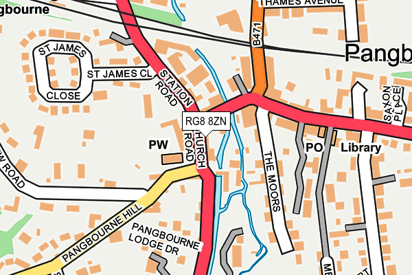 RG8 8ZN map - OS OpenMap – Local (Ordnance Survey) RG8 8ZN map - OS OpenMap – Local (Ordnance Survey)