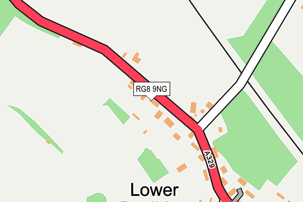 RG8 9NG map - OS OpenMap – Local (Ordnance Survey) RG8 9NG map - OS OpenMap – Local (Ordnance Survey)
