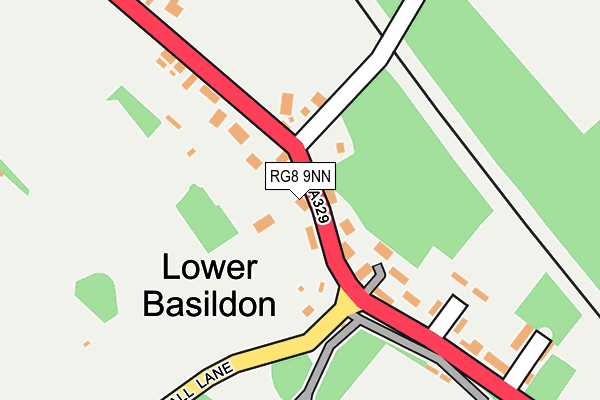 RG8 9NN map - OS OpenMap – Local (Ordnance Survey) RG8 9NN map - OS OpenMap – Local (Ordnance Survey)