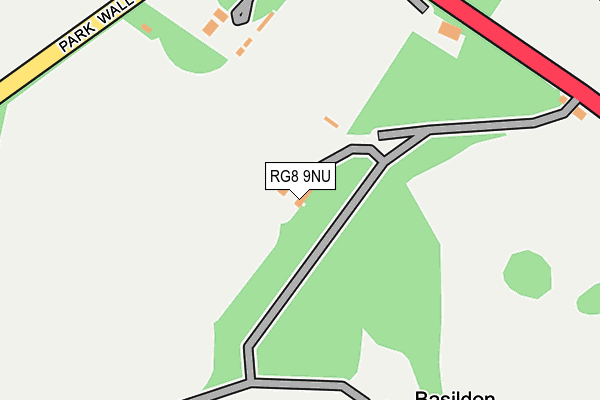 RG8 9NU map - OS OpenMap – Local (Ordnance Survey) RG8 9NU map - OS OpenMap – Local (Ordnance Survey)
