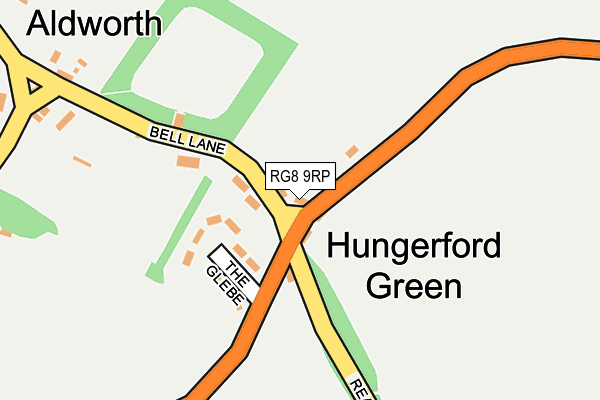 RG8 9RP map - OS OpenMap – Local (Ordnance Survey) RG8 9RP map - OS OpenMap – Local (Ordnance Survey)
