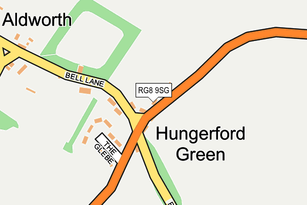 RG8 9SG map - OS OpenMap – Local (Ordnance Survey) RG8 9SG map - OS OpenMap – Local (Ordnance Survey)