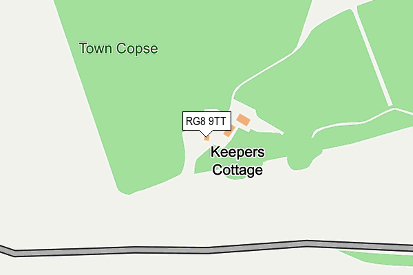 RG8 9TT map - OS OpenMap – Local (Ordnance Survey) RG8 9TT map - OS OpenMap – Local (Ordnance Survey)