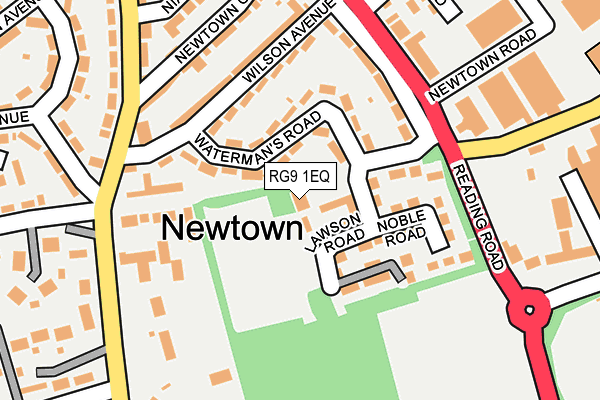 RG9 1EQ map - OS OpenMap – Local (Ordnance Survey) RG9 1EQ map - OS OpenMap – Local (Ordnance Survey)